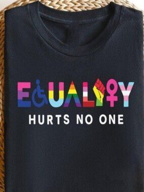 Equality Hurts No One Shirt, Black Lives Matter, Equal Rights, Pride Shirt